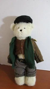 JUNGEN ~ Plüsch 18" Teddybär ~ braune Jacke, graue Cordhose, Mütze, Pullover Weste - Bild 1 von 5