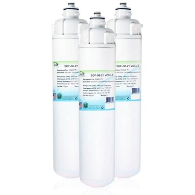 Swift Green SGF-96-21 VOC-L-B Fits for Everpure EV9612-76 Filter (3 Pack) - Image 1 of 4