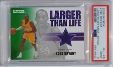 2008 Skybox Kobe Bryant #PATCH Game Worn Jersey Purple - PSA 9 (POP 1)