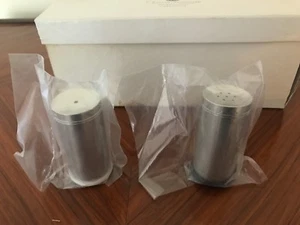 Just Andersen Danish 5 Sets Salt and Pepper Shakers Pewter Circa 1960's Sealed - Picture 1 of 4