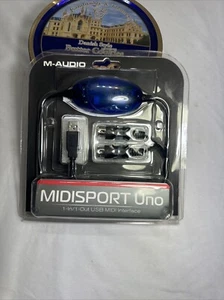 M-Audio MIDIsport UNO 1-in/1-out USB MIDI Interface 16 MIDI Channels - Picture 1 of 6