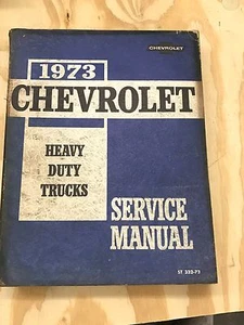 1973 Chevrolet Heavy Duty Truck Shop Service Manual - Bild 1 von 11