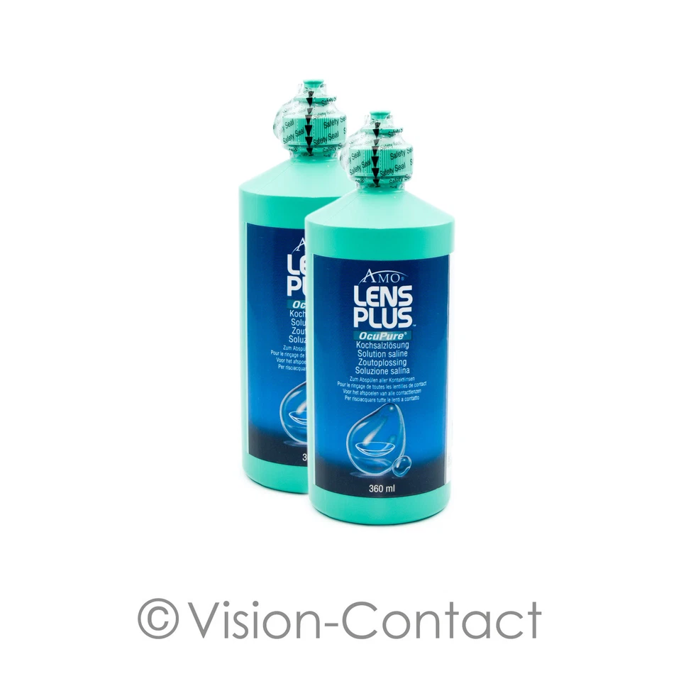 AMO / ABBOTT MEDICAL OPTICS Lens Plus OcuPure 2 x 360ml Pflegemittel Kochsalzlösung Abspüllösung von AMO