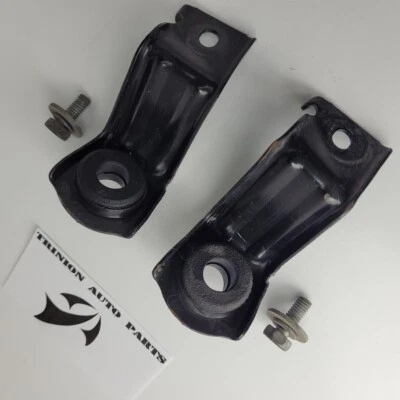 Кронштейны для крепления верхнего радиатора 2001-2005 Honda Civic черные с комплектом болтов (2) от оригинального производителя - Изображение 1 из 3