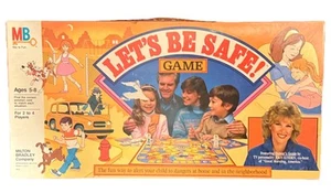 Let’s Be Safe Milton Bradley Company Juego de Mesa De Colección MB JOAN LUNDEN 1986 - Imagen 1 de 6