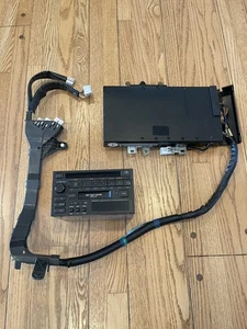 93-96 MKIV MK4 SUPRA USDM OEM Radio/unidad principal estéreo con arnés y amplificador JDM - Imagen 1 de 24
