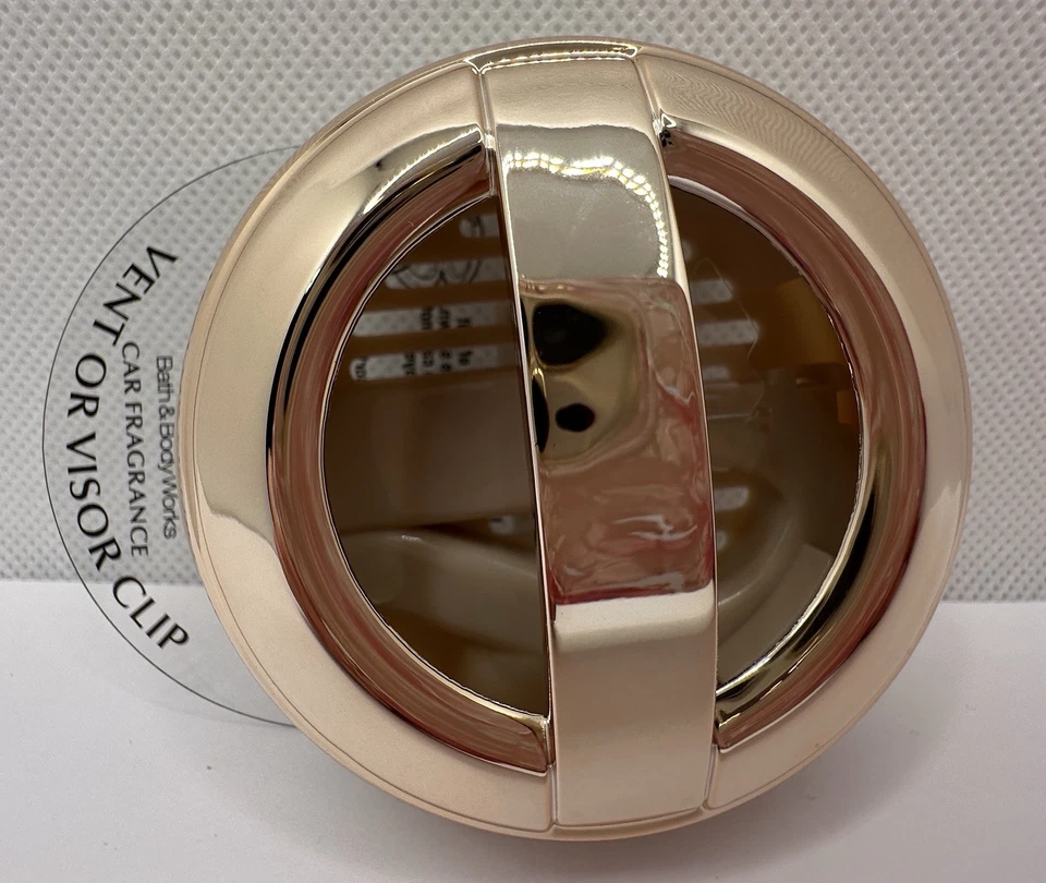 Clip de ventilación o visera portátil con aroma de oro macizo Bath & Body Works Foto 1 de 1