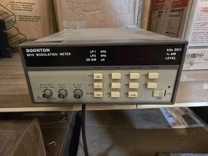 Boonton 8210 modulation meter - Photo 1/2