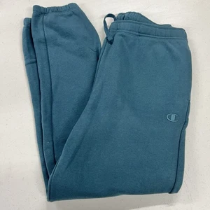 Champion Reverse Weave Damen Jogginghose Medium Teal Aqua Blau Grün einmal getragen - Bild 1 von 8