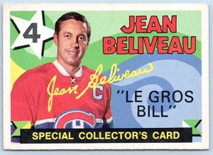 JEAN BELLEVEL RETIRA 1971-72 O-PEE-CHEE 71-72 #263 VGEX+ 86614 - Imagen 1 de 2