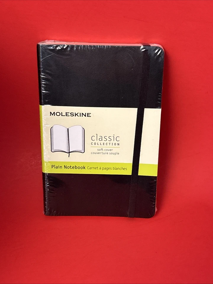 Молескин классический карман мягкий чехол ноутбука черный простоя 192 страницы (3,5 × 5,5») - Изображение 1 из 4