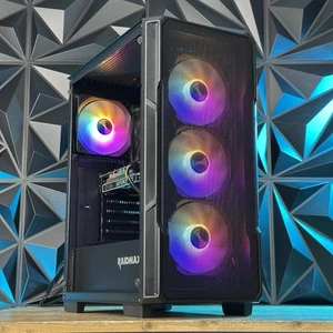 Custom Build RGB Desktop i7 PC 32GB RAM 2TB SSD RTX 4060 Win11 GAMING READY - Picture 1 of 7