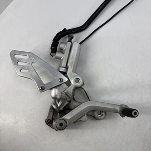 Aprilia Shiver SL750 2010-2016 Complete Right Hand Foot Rest #YZ2 - Picture 1 of 21