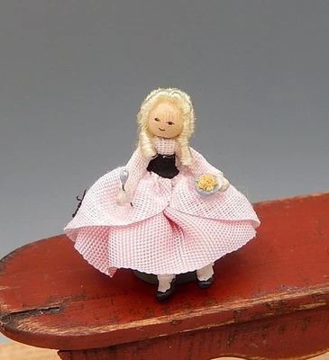 De colección Sally Manwell Muñeca Pequeña Miss Muffet Dolly Casa de Muñecas Miniatura 1:12 1:48 Foto 1 de 4