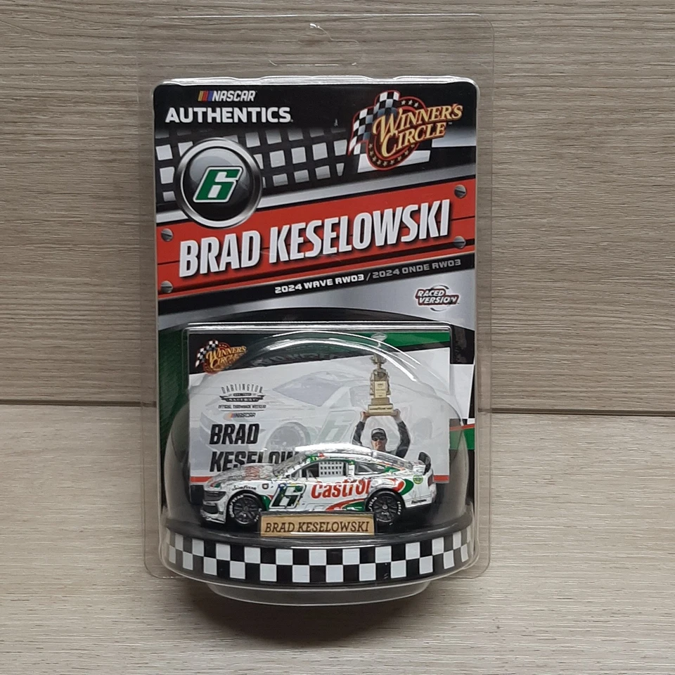 Winner's Circle #6 Brad Keselowski 2024 Castrol NASCAR 1:64 Carrera Lionel Racing Foto 1 de 4