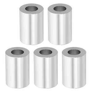 M10 Aluminum Spacers, 5 Pcs Metal Spacer Aluminum M10 X3/4"OD X1-1/16"L Alumi... - Picture 1 of 5