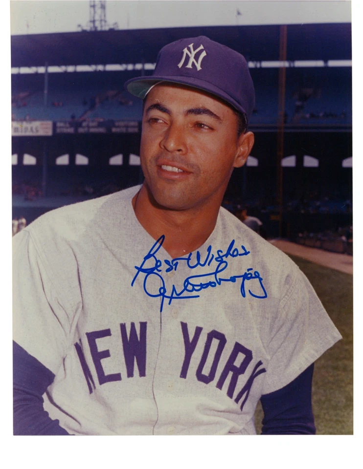 1965 NY Yankees Arturo Lopez Autographed Signed 8x10 Photo Vintage TOUGH - Image 1 of 1