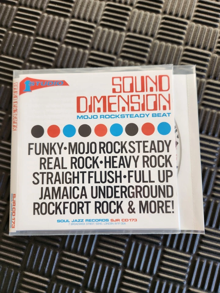 Sound Dimension – Mojo Rocksteady Beat - CD - OOP - RARE - SJRCD173 - SOUL JAZZ - Imagem 1 de 3