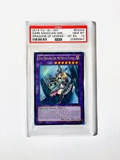 YuGiOh Dark Magician Girl the Dragon Knight DRLG-EN004 1st Ed PSA 10 GEM MINT