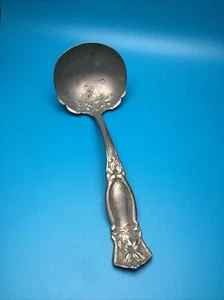 Vintage Wm A Rogers German Silver Pat 1912 Serving Ladle/ spoon - Picture 1 of 9