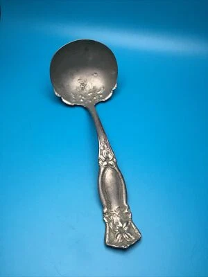 Cucharón/cuchara para servir vintage Wm A Rogers alemán plata pat 1912 Foto 1 de 4