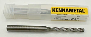 Kennametal B105 4mm 3 Flute 5xD Solid Carbide Drill 1191419 - Picture 1 of 5