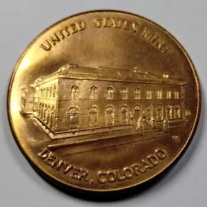 Denver neuwertige Medaille US-Finanzministerium - Bild 1 von 2