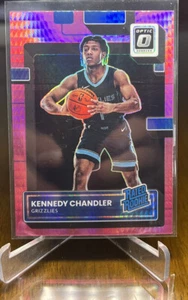 Prizm RC SP 2022-23 ROSA OTTICO IPER ""Rated Rookie"" Kennedy Chandler - Foto 1 di 2