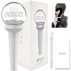 AESPA Official Fanlight Light Stick with Strap & Photo Card - Picture 1 of 4