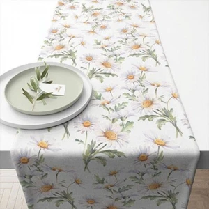 Tischläufer BEAUTIFUL DAISIES | Margeriten 40x150cm by Ambiente - Bild 1 von 1