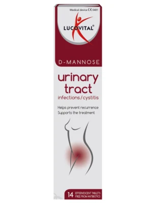 Lucovital D-Mannose Urinary Tract - 14 Effervescent Tablets