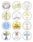 Holy Communion Cake Topper Edible Cupcake Decorations (12)