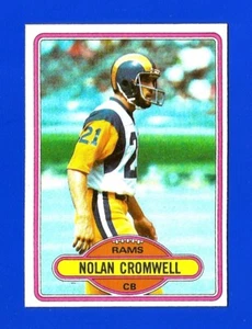 1980 Topps Football #423 Nolan Cromwell NRMINT LOS ANGELES RAMS (SB1) - Bild 1 von 1
