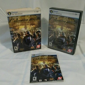 Juego de PC Sid Meier's Civilization IV 4: Colonization 2008 en caja con manual - Imagen 1 de 6