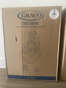 Graco DuetSoothe Baby Swing and Rocker, Sapphire Blue - Picture 1 of 2