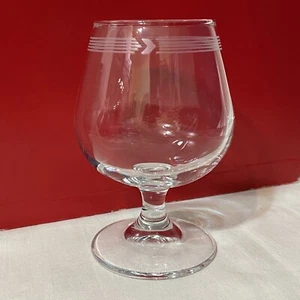 Canadian Airlines Vintage Etched Logo Cognac Brandy Stem Glass - Bild 1 von 5