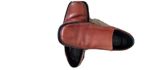 Bostonian 2 Pod Comfort Loafers Shoes Brown Leather Men's Size 11.5M SlipON Flex - Picture 1 of 14