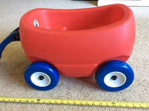 STEP 2 Little Helper's Wagon Kids Cart Doll Bear Pull Along Basket Toy Red Blue - Picture 1 of 21