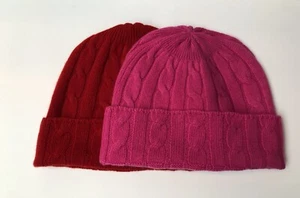 Cable Beanie 100 % Kaschmir. - Bild 1 von 3
