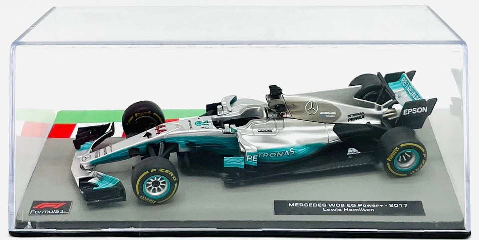 EBOND F1 Mercedes W08 EQ Power + - 2017 Lewis Hamilton - Die Cast - 1:43 - 0554 - Immagine 1 di 1