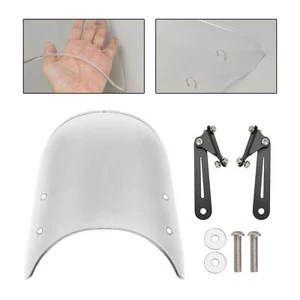Windshield WindScreen fit for MOTO GUZZI V7 Classic 2016-2023 V9 Bobber 2018-23. - Picture 1 of 15