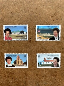 Falkland Islands 1996 4v Set. Royal Visit, Princess Anne. MNH - Picture 1 of 1
