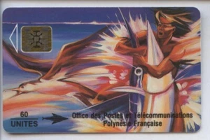 POLYNESIE TELECARTE / PHONECARD .. PF13A 60U SC5 MAT / V° VERT GE.00015 C.20€ - Imagen 1 de 1