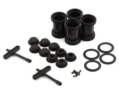 JConcepts Tribute 1/24th Mini Monster Truck Wheels (Black) (4) [JCO3442B] - Image 1 of 2