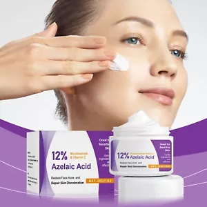 Azelaic Acid Serum Reduce Face Acne Repaie Skin Discoloration Brighten Skin - Picture 1 of 18