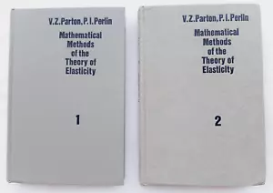 Mathematical Methods of the Theory of Elasticity in 2 Volumes by Parton & Perlin - Foto 1 di 23