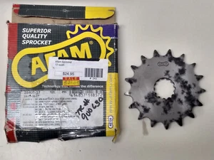 PIÑÓN DELANTERO AFAM 28401-17 kawasaki con zr zx7 suzuki dl sv gsxr triumph yamaha - Imagen 1 de 12
