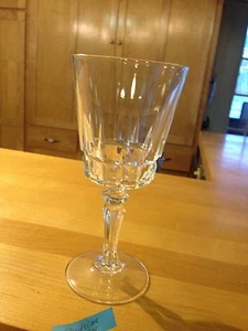 Stemmed Clear Claret Wine Goblets- Cristal D'Arques-Durand (Chantelle) - Picture 1 of 3