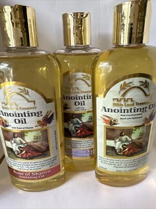 Aceite de unción de tesoros de tierras bíblicas para oración, conjunto de 3 - Imagen 1 de 4