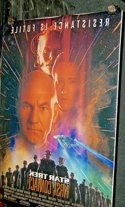 Star Trek - First Contact Authentic Theater Back-Lit Industrie Teaser Poster - Bild 1 von 1